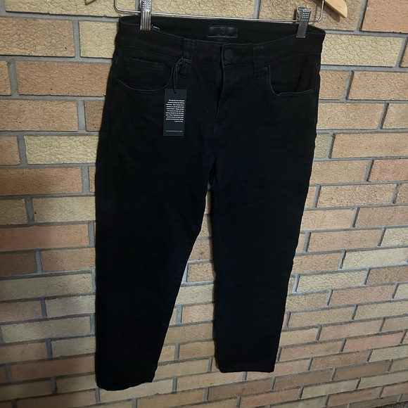 NWT Kut From The Kloth Women's Stevie Straight Leg Jeans Black Size 2 - Picture 3 of 8